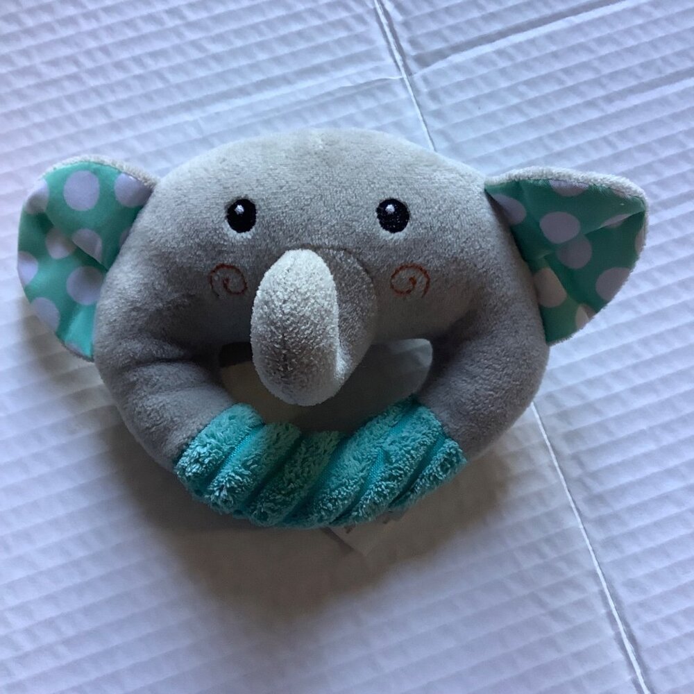 Spark Create‎ Imagine Elephant Baby Rattle & Teether Set For Infants - Picture 2 of 10